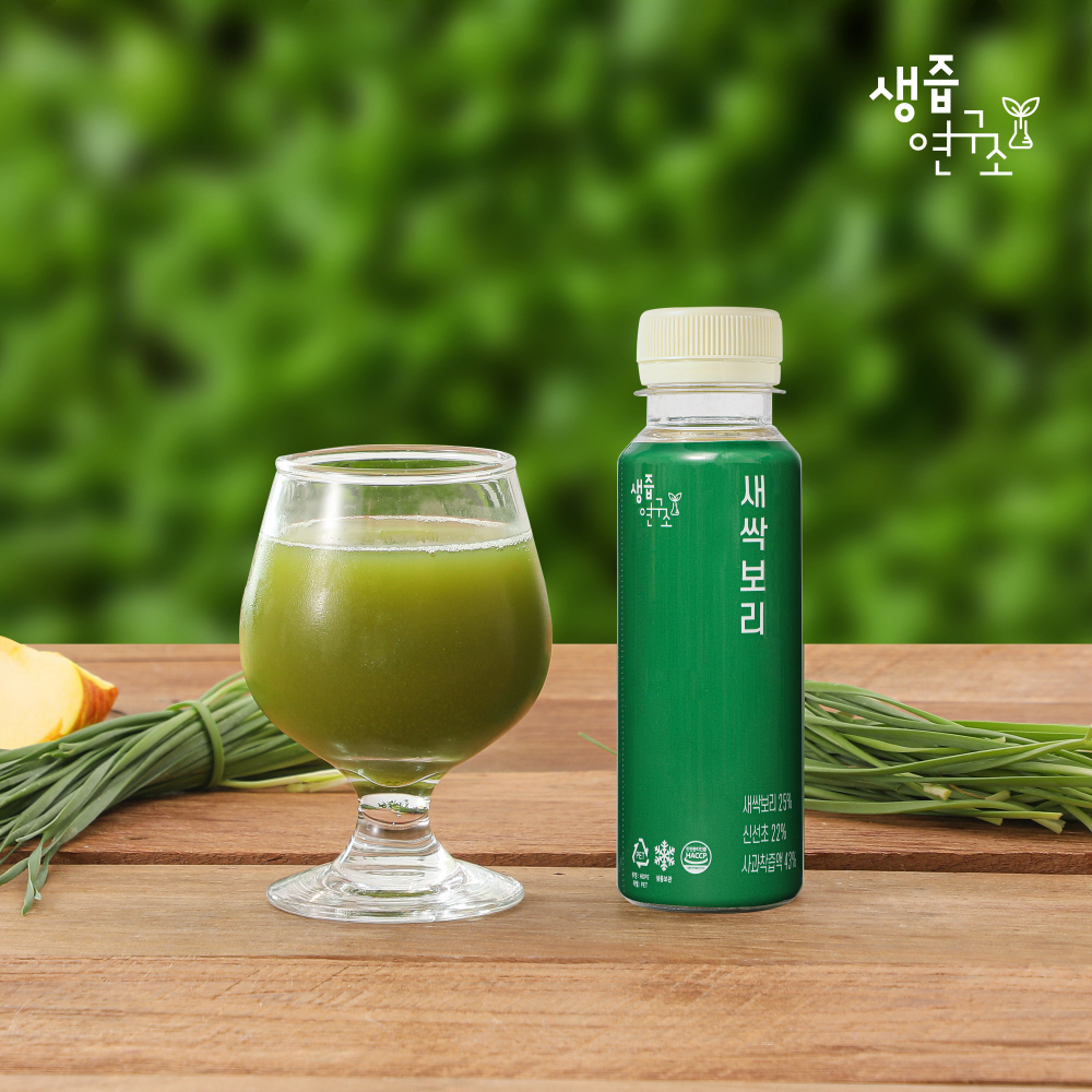 [생즙연구소] 마시는 새싹보리주스  NFC 착즙 주스  120ml x 14개