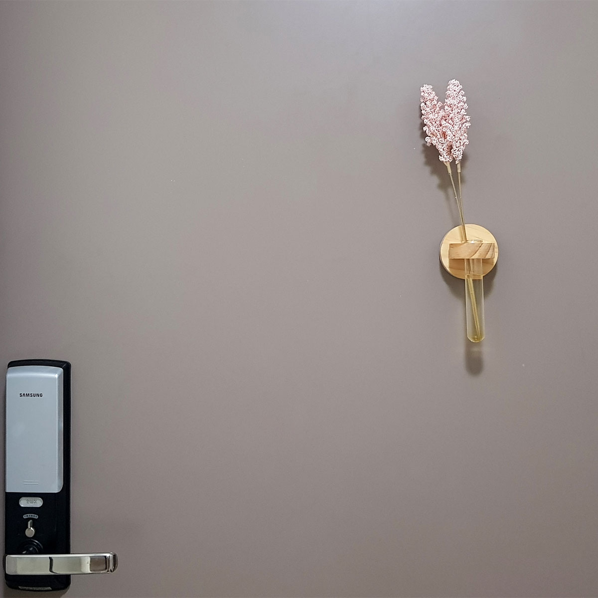 벽 실내 인테리어디퓨저 원목원형판 부착형 화장실디퓨저 - 상세 이미지 4