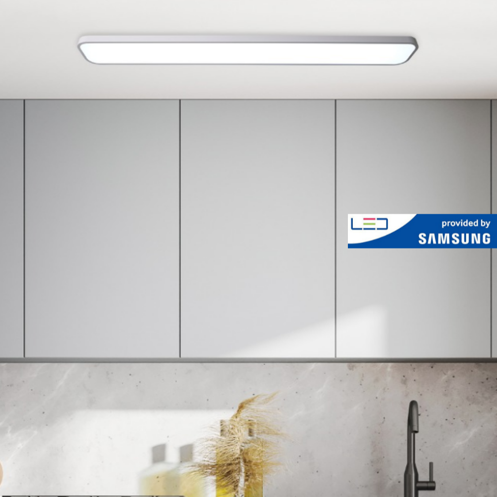 KC인증 시스템주방등 국산 LED 일자 싱크대 부엌 조명 주방등 30W, 주광색 - 상세 이미지 2