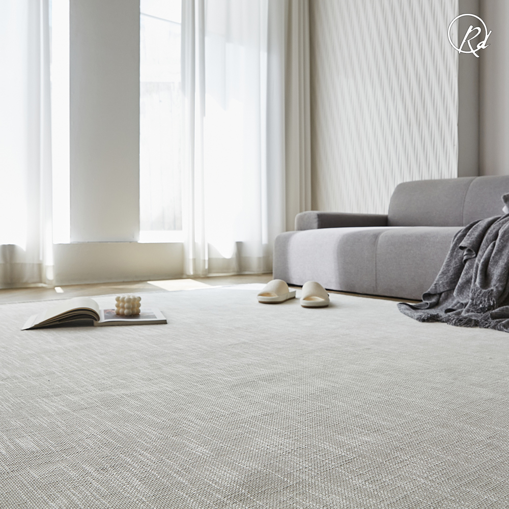 자가드 린넨 러그 먼지없는 워셔블 카페트 대형 카펫 100x150