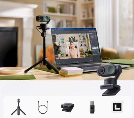 인스타 Insta 360 Link 2 Link 2C AI 4K 웹캠 짐벌 - 상세 이미지 5