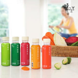 [생즙연구소] [착즙주스샘플러 5종류 x 2개씩] 100% 리얼착즙 CC... 맛있게 먹은 솔직 후기 - 상품 이미지 1