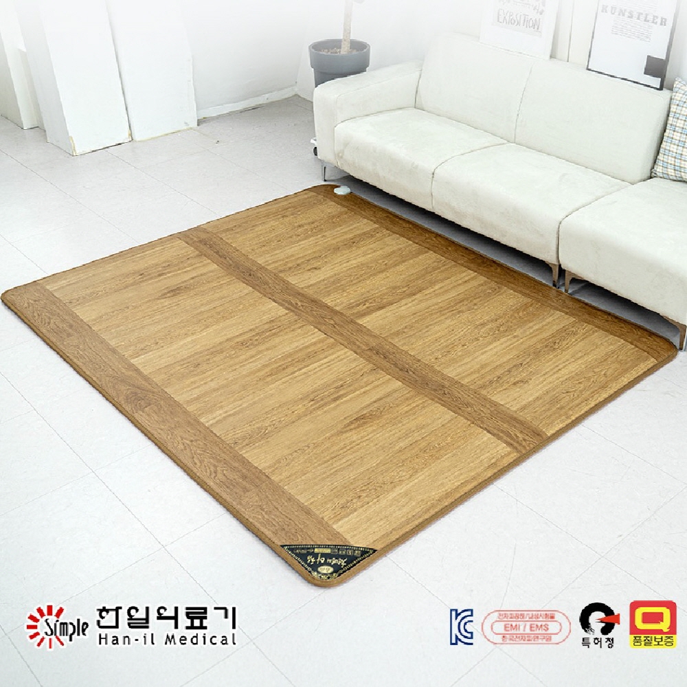 한일의료기 홈쇼핑 전기장판 대청마루 카페트 매트 거실용 소형