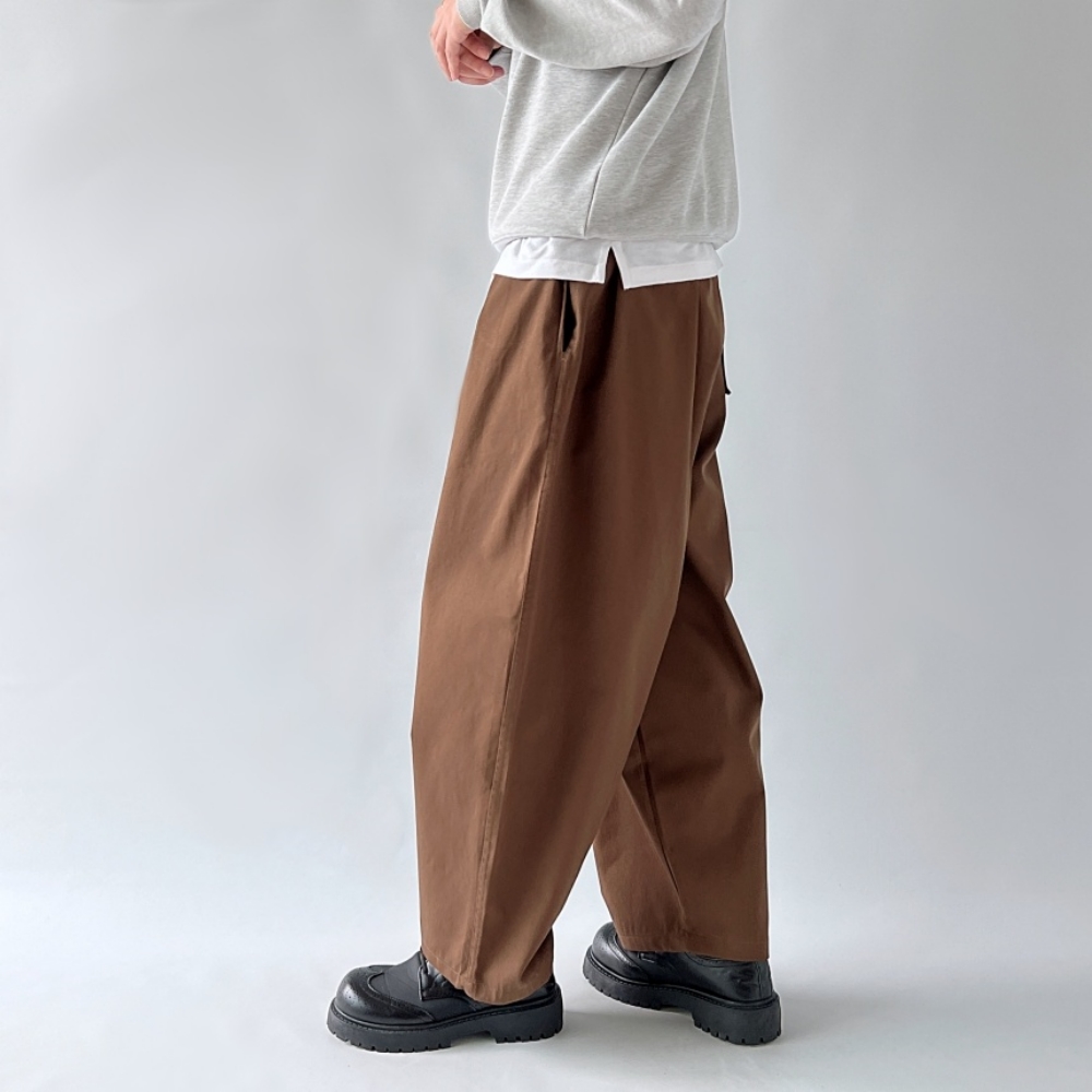 1+1 남자와이드팬츠 통큰바지 벌룬팬츠 이미지 6