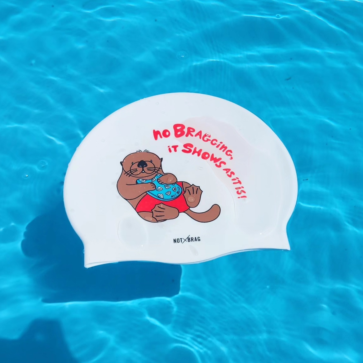 낫브래그 해달 삼남매 레드 바이오 수모 귀여운 단체 수모 - 상세 이미지 3