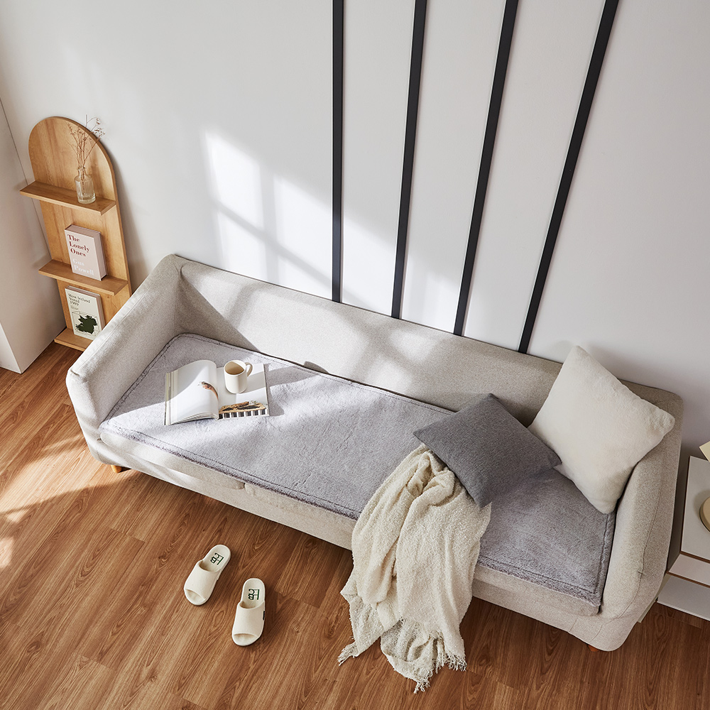 에코퍼 래빗 카페트 인조토끼털 러그 워셔블 대형 카펫 60x120