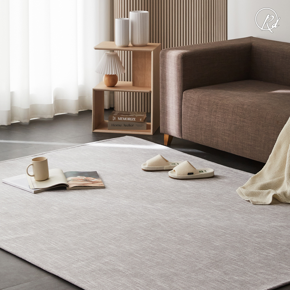 자가드 린넨 러그 먼지없는 워셔블 카페트 대형 카펫 100x150