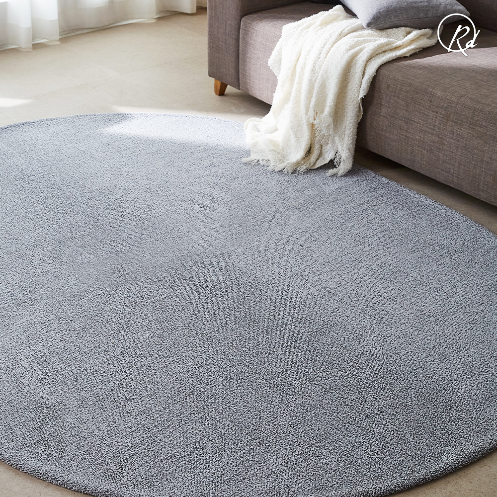 토믹 카페트 선염투톤 극세사 단모 러그 소형 대형 원형 사각 카펫 100x150