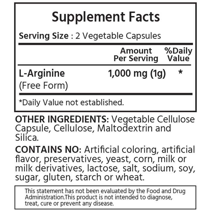 마이라이프내추럴스 엘 아르기닌 L아르기닌 1000mg 알약 180캡슐, 3개 - 상세 이미지 2