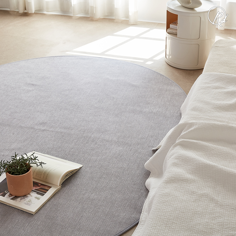 소프티 카페트 소프트 실키터치 라이브 방수 러그 소형 대형 원형 사각 원형200