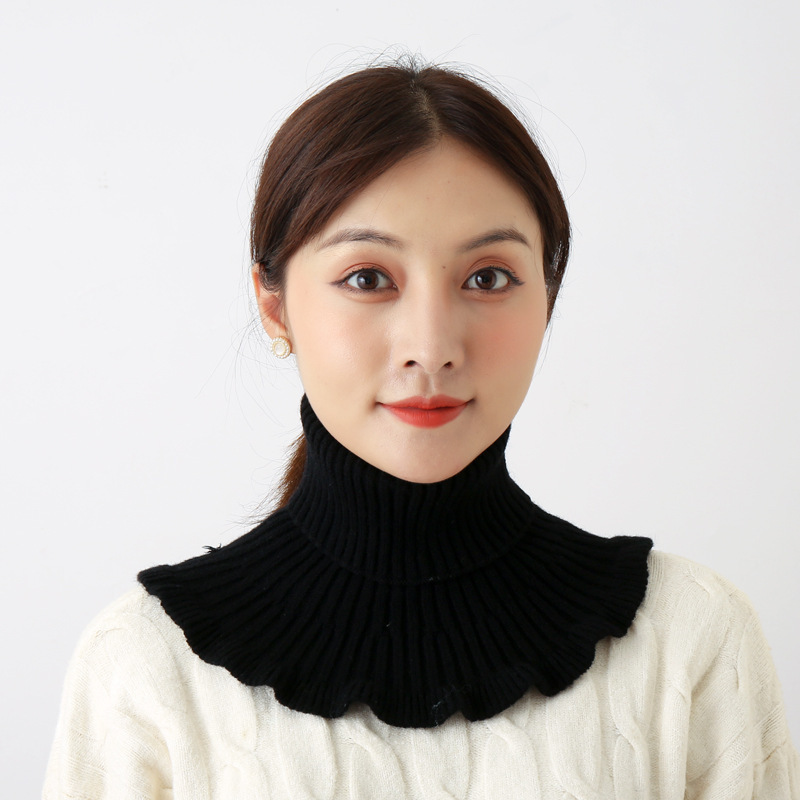 로제티카 목쫄리지않는 니트 페이크 목폴라 - 상세 이미지 4