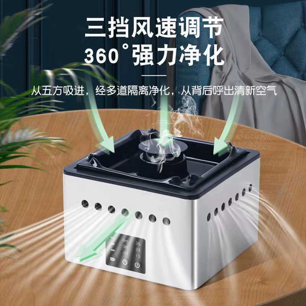 담배 제연기 실내 사무실 냄새 제거 정화기 가정용 - 상세 이미지 2