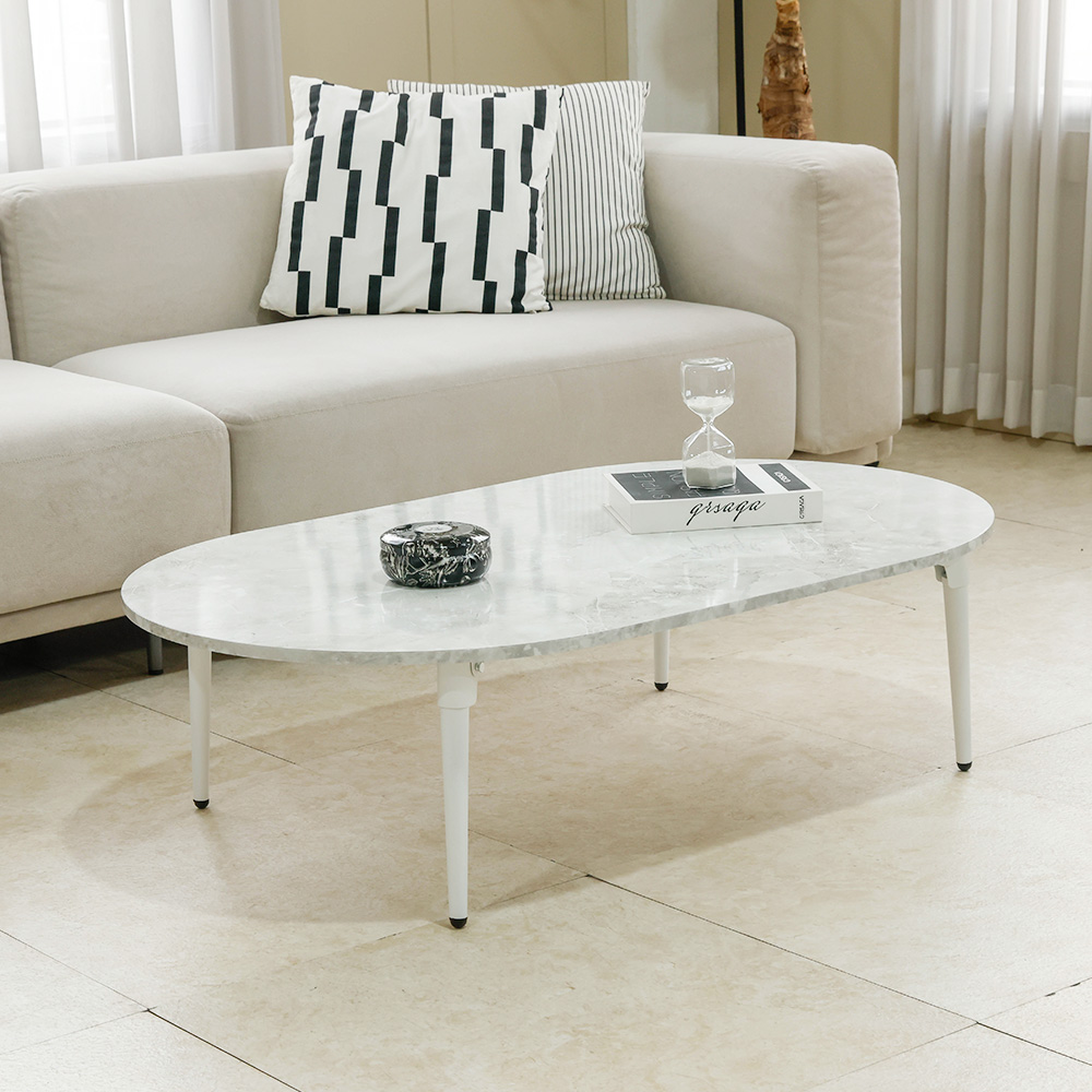 국산 대리석 원형 거실 테이블 쇼파 좌식 탁자 티테이블 낮은 좌탁 크롬 900x600