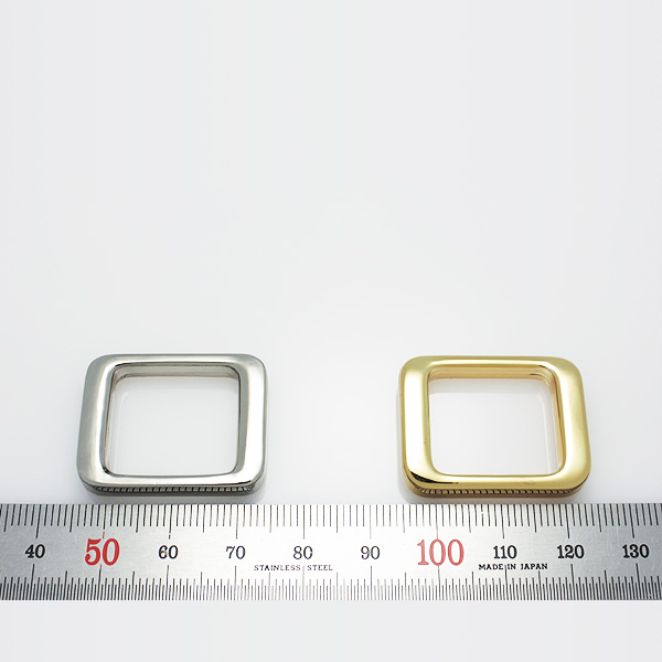 QR01 국산 사각링 니켈 20mm 2개 외 가방 부자재 가죽 공예 리버스몰 - 메인 이미지