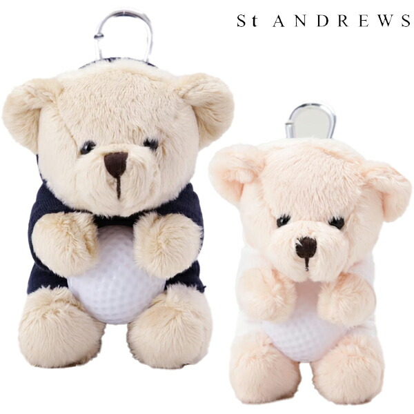 세인트 앤드류스 St Andrews 테디베어 볼 홀더 042-4984322 2컬러 - 상품 이미지