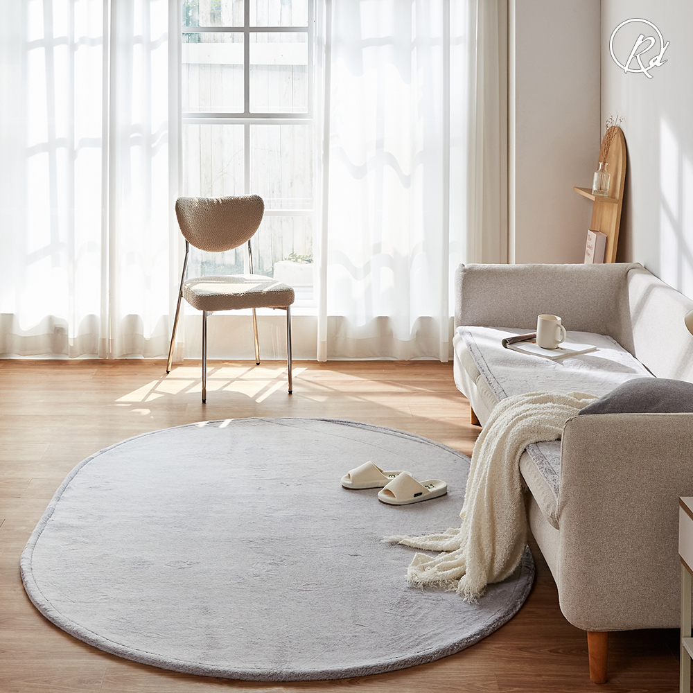 에코퍼 래빗 카페트 인조토끼털 러그 워셔블 대형 카펫 60x120