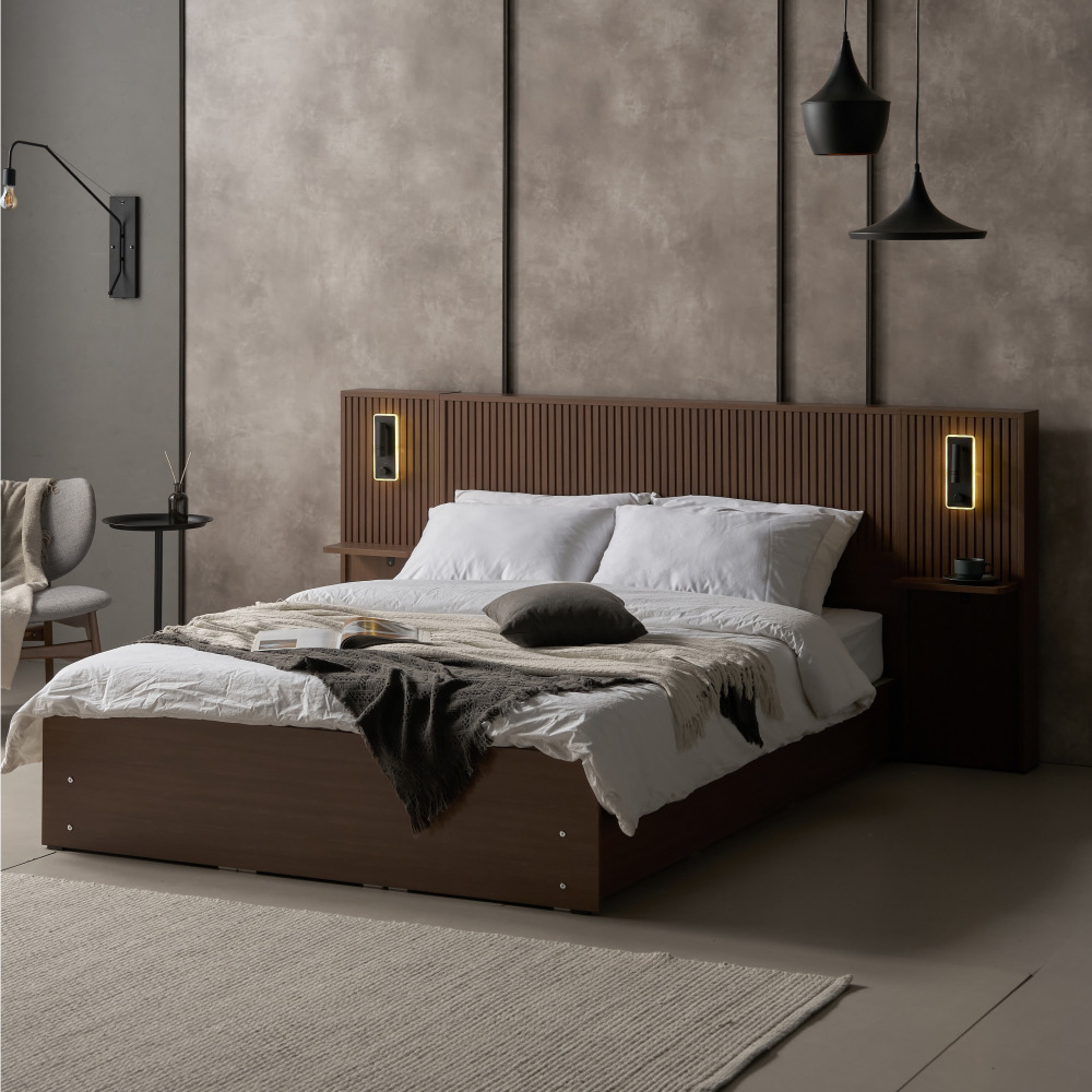 보미 호텔식침대프레임 호텔침대 빅수납침대 호텔형