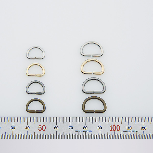 DR08 국산 디링 니켈 10mm 20개 외 가방 D링 부자재 가죽 공예 리버스몰 - 메인 이미지