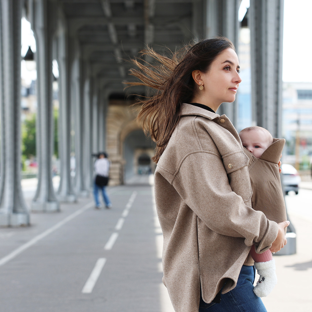 디망디 일리 신생아아기띠 ver.2 15kg까지 가벼운 편안한 꽃무늬 체크 명품 포대기