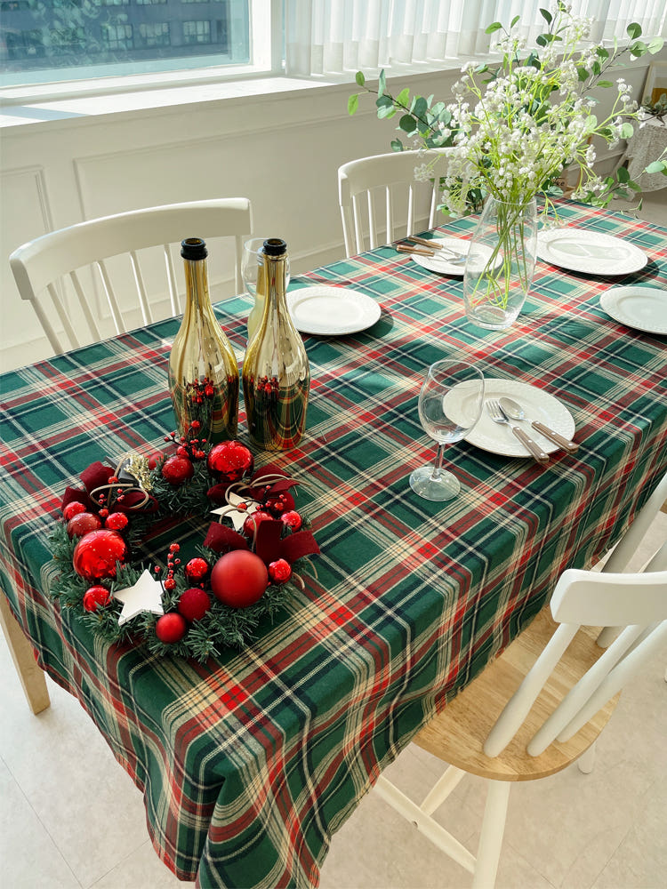 쇼니홈리빙 크리스마스 테이블보