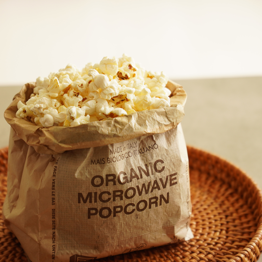 유기농 전자레인지 팝콘 옥수수 3팩입 글루텐 프리 - 상품 이미지
