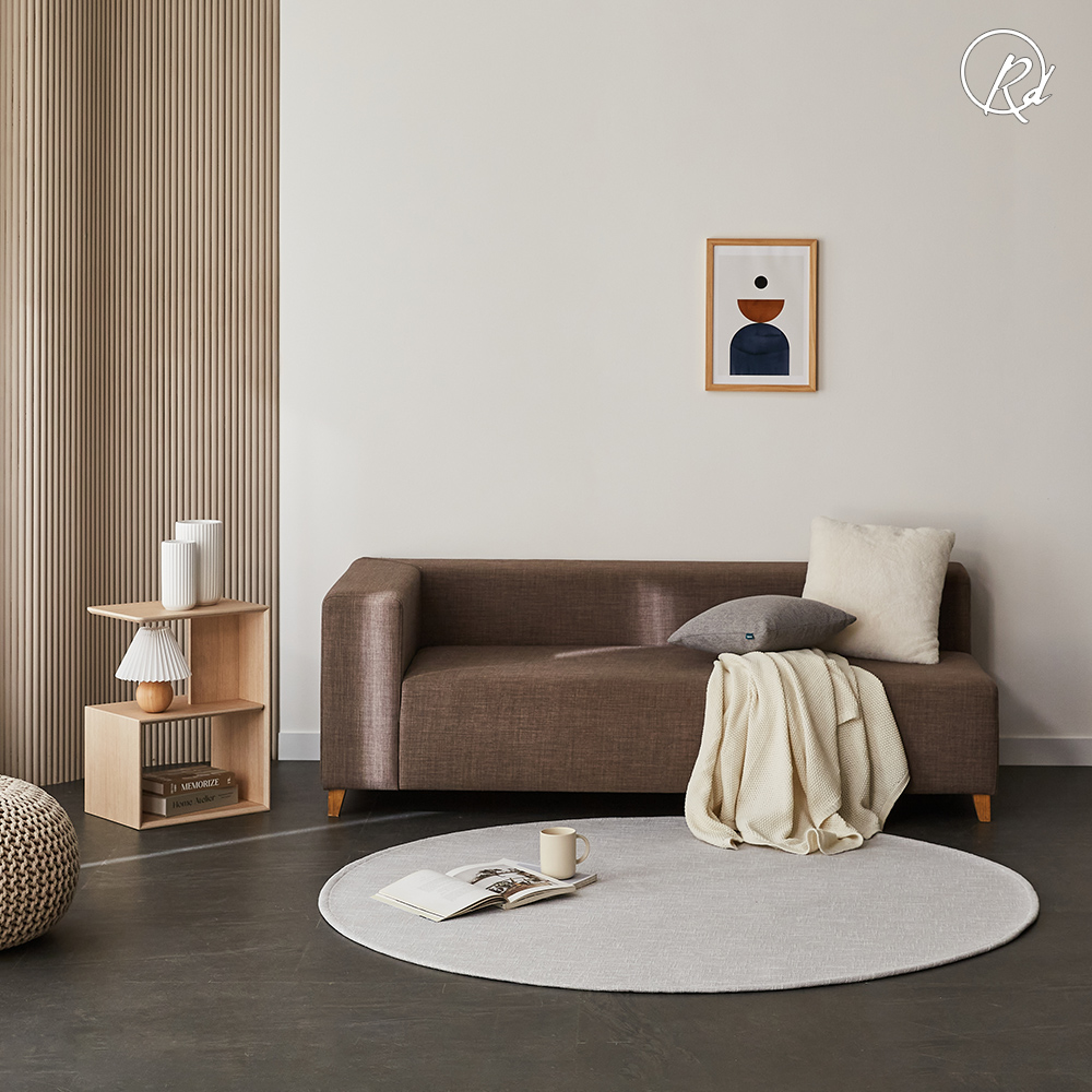 자가드 린넨 러그 먼지없는 워셔블 카페트 대형 카펫 100x150