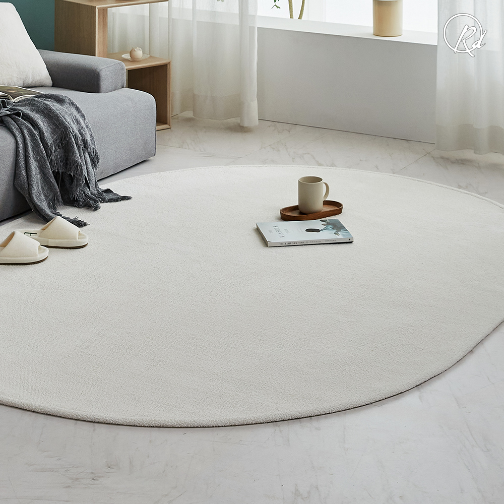 토믹 카페트 선염투톤 극세사 단모 러그 소형 대형 원형 사각 카펫 100x150