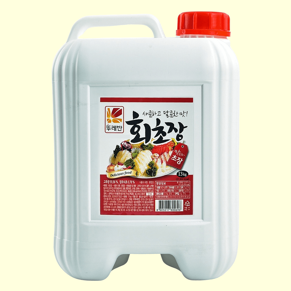 뚜레반 회초장 초고추장 13kg 대용량 업소용 횟집 : 쇼핑사거리