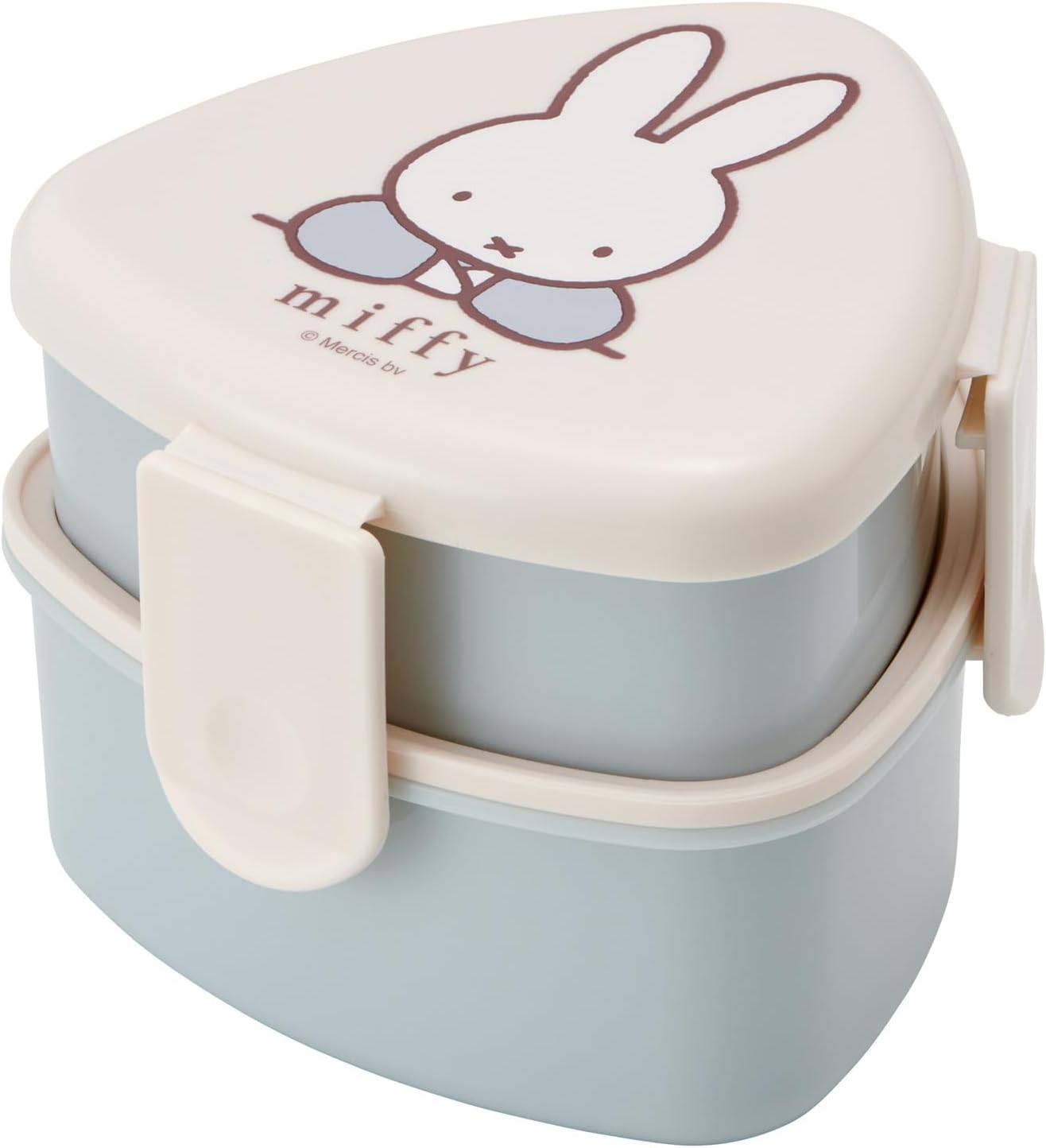 스케이터 미피 삼각김밥용 2단 포크 도시락 500ml ONWT1AG
