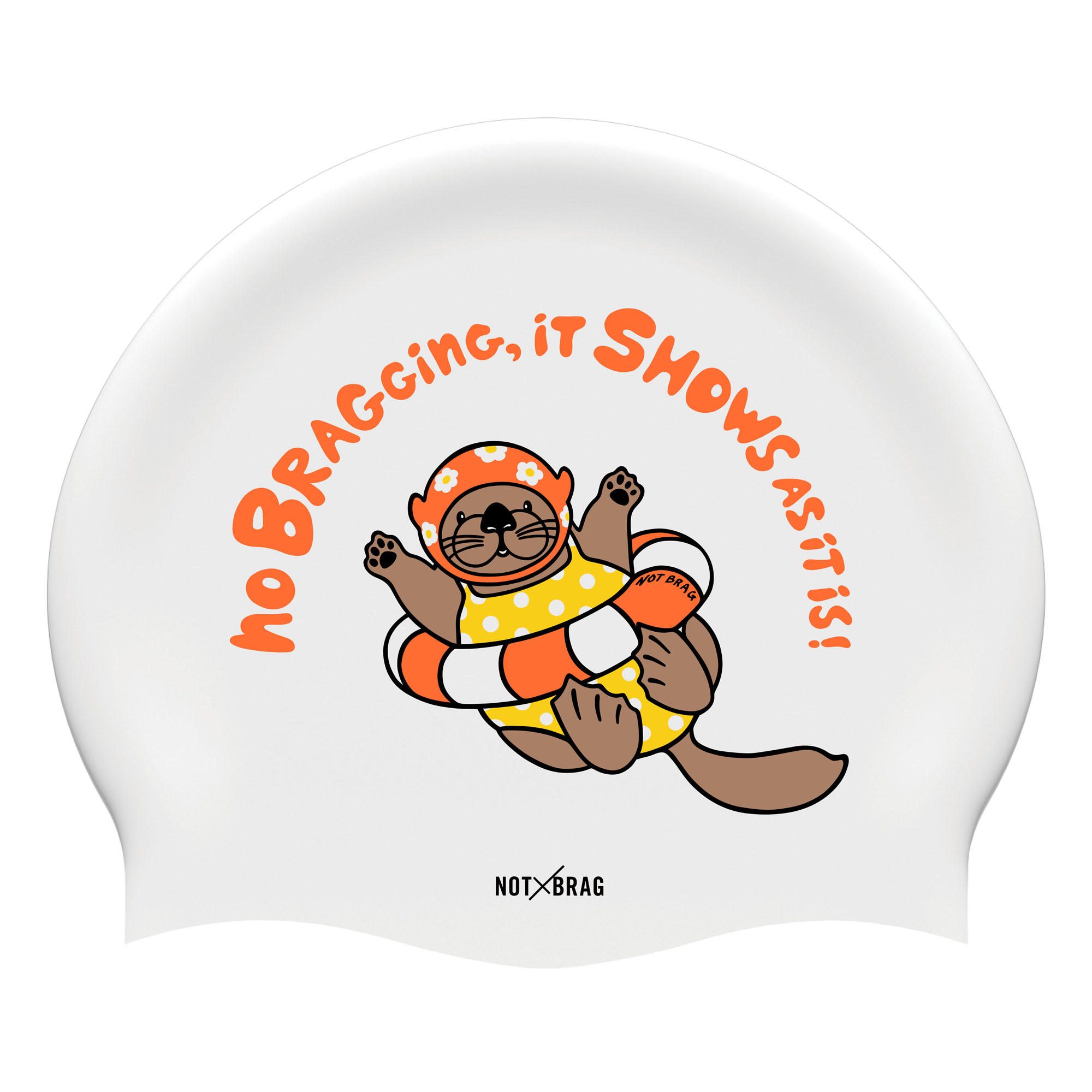 낫브래그 해달 삼남매 오렌지 바이오 수모 귀여운 단체 수모