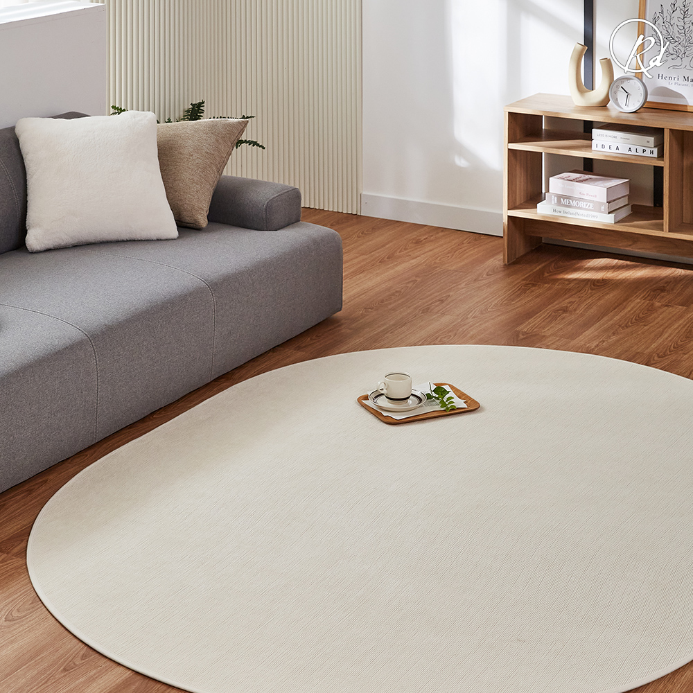 소프티 카페트 소프트 실키터치 라이브 방수 러그 소형 대형 원형 사각 원형200