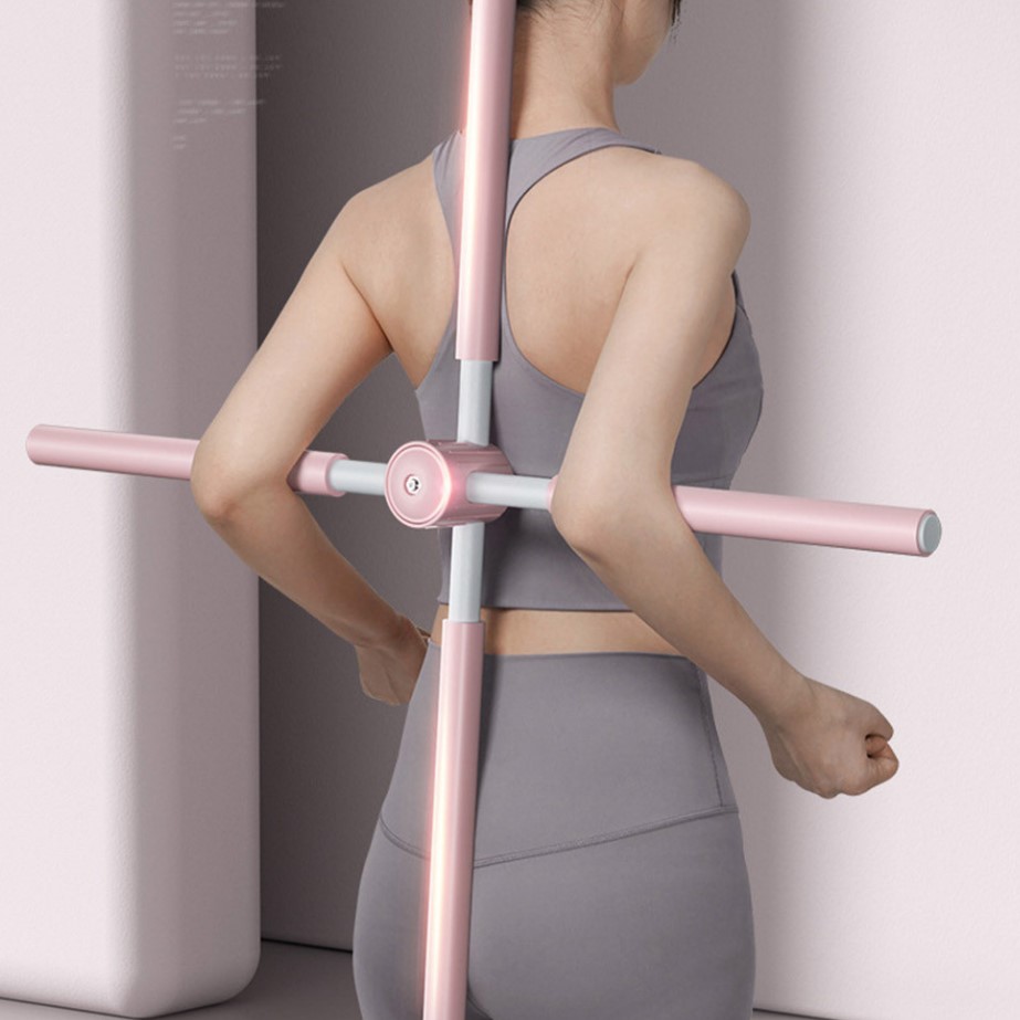바른핏스트레칭봉 밸런틱 십자가봉 요가스틱 필라테스 기구 - 메인 이미지