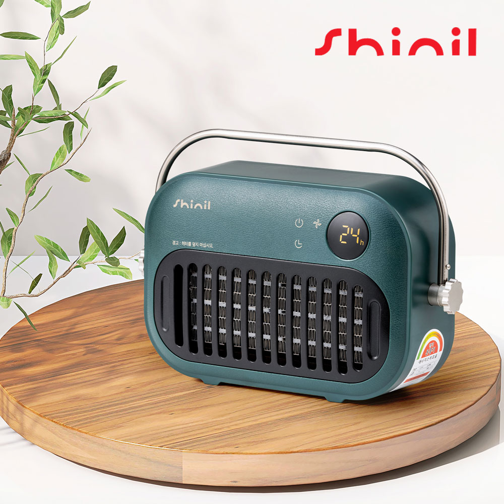 신일 전기온풍기 벽걸이 PTC 미니히터 사무실 가정용 화장실 난방기 SEH-HJ900 - 상세 이미지 2