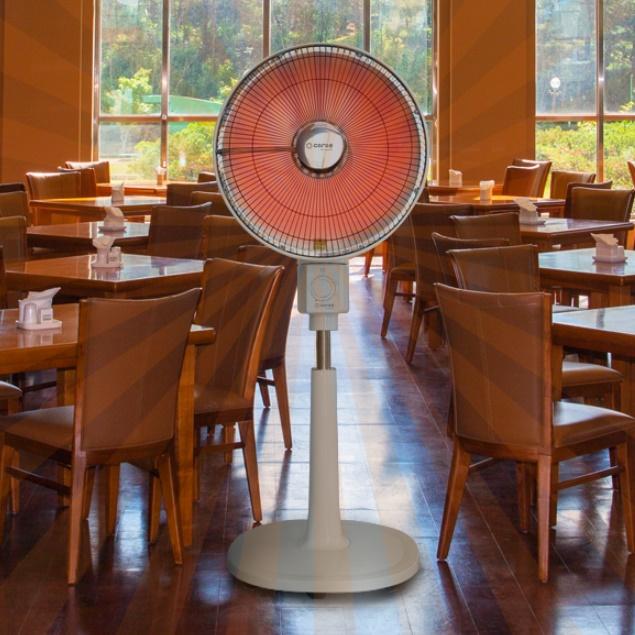 대형 선풍기히터 하이라이트 양면 전기난방기 사무실전기난로