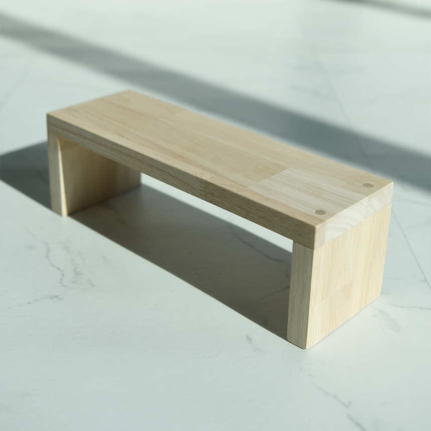 원목 모니터받침대 스탠드 듀얼 높은 선반 받침 다이 사무실 컴퓨터 300 200 100 제품 이미지