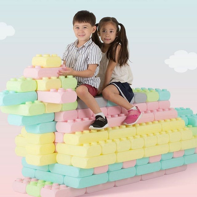 빅블록 A세트 48pcs 블럭쌓기 두뇌개발 창의력개발 아이 남아 여아 유치원 어린이집 : 온리원1-Only One