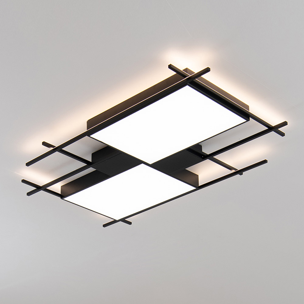 LED 뮤스 거실등 120W 블랙 이미지 6