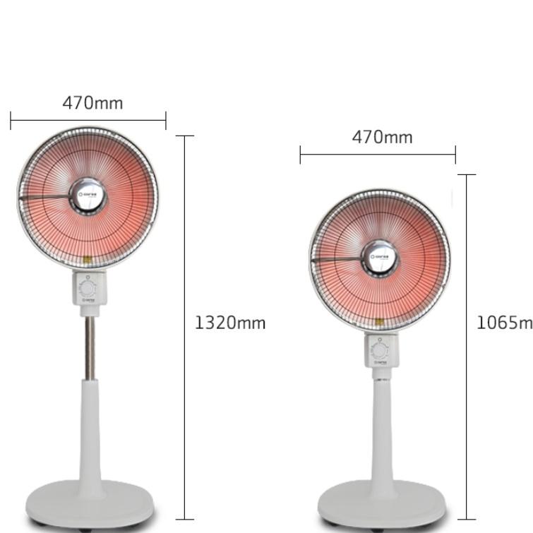 대형 선풍기히터 하이라이트 양면 전기난방기 사무실전기난로