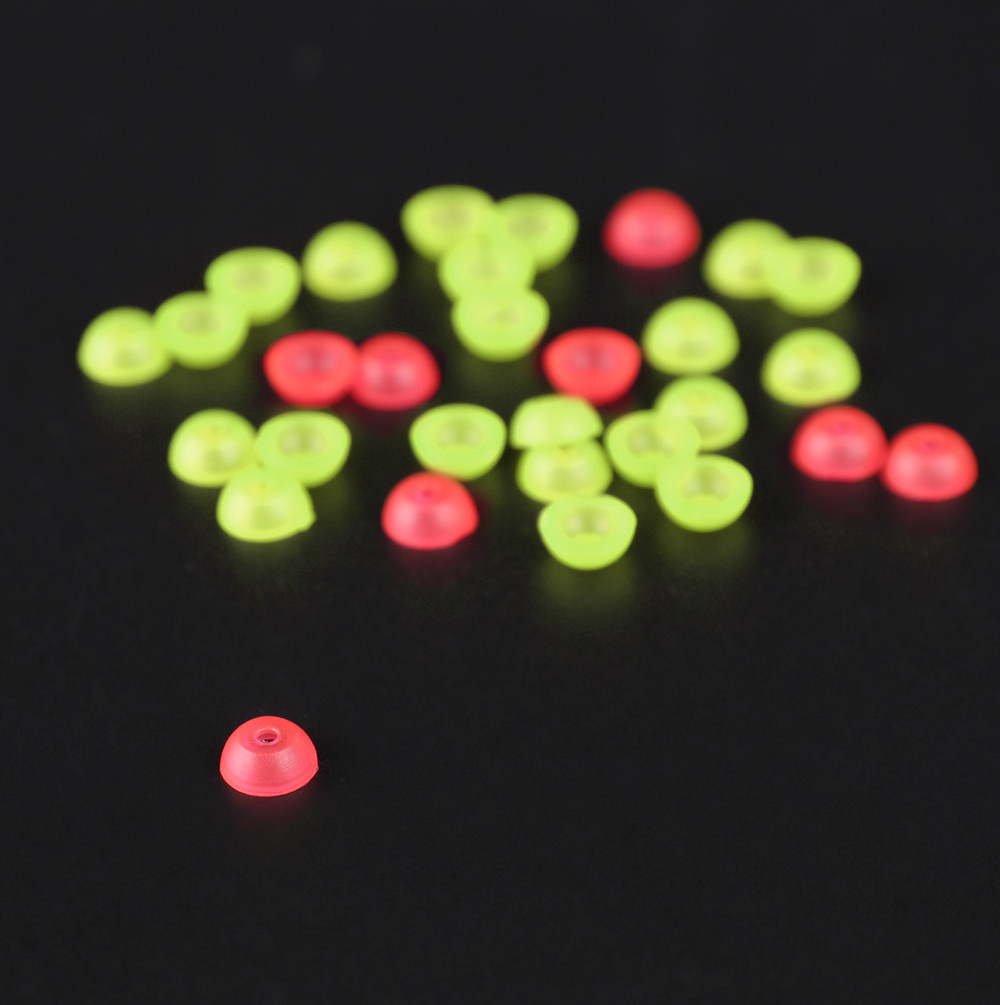 반달 구슬 반원 반구슬 찌낚시 채비 자작 소품 멈춤 저마찰 30개 - 상세 이미지 3