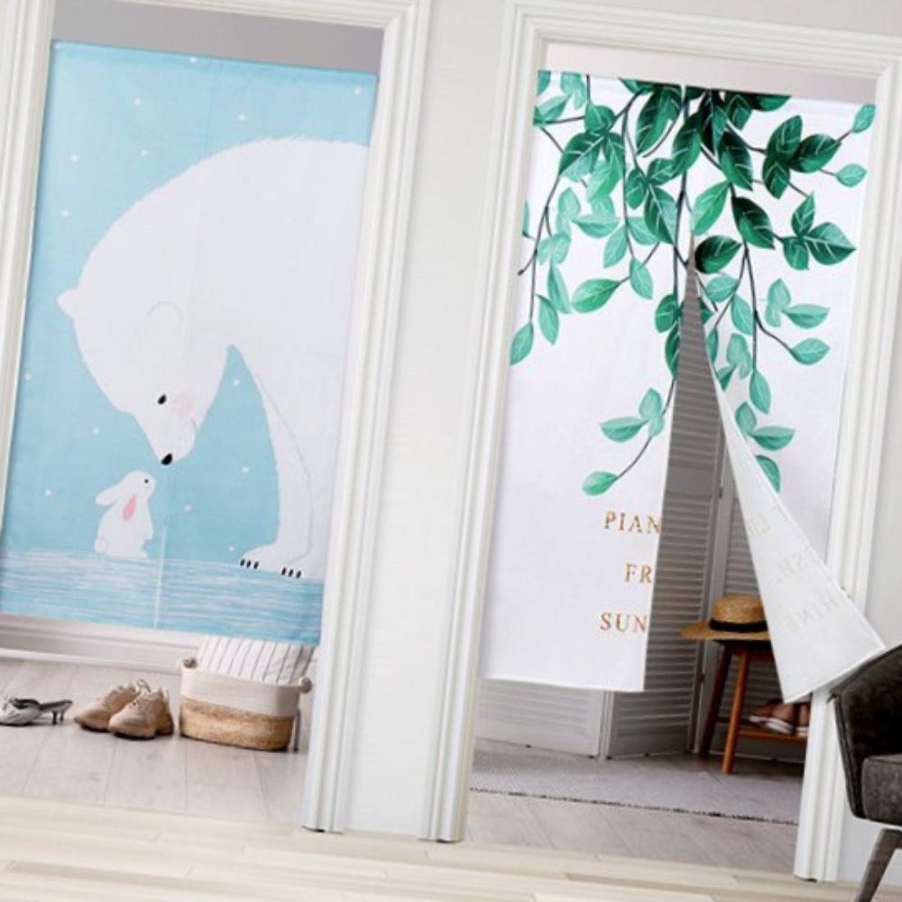 주방 가림막 커튼 바란스 현관 창문 가리개 바란스 베란다 중문