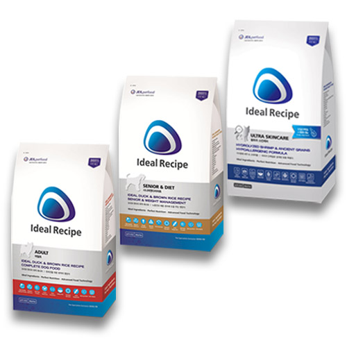 아이디얼 가수분해 강아지 사료 3kg 시니어 다이어트 어덜트 피부 알러지