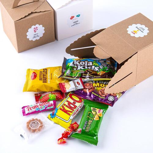 더하모니 한 손 가득 간식 10종 꾸러미 어린이집 교회 유치원 학교 과자 세트 - 상품 이미지