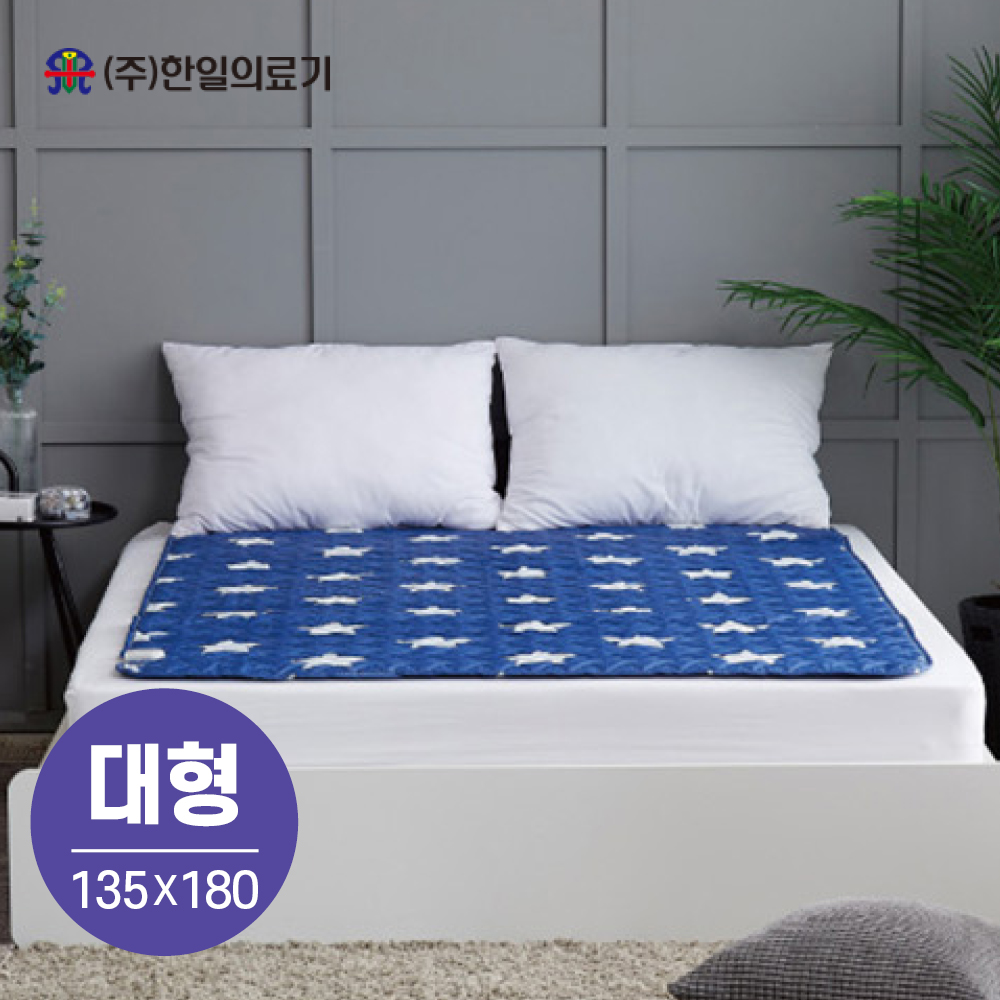 한일의료기 전자파없는 전기요 블루앤화이트 스타 - 상세 이미지 2