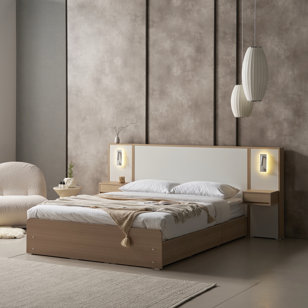 루나힐 킹사이즈프레임 호텔형 호텔식 침대프레임킹 안방 K