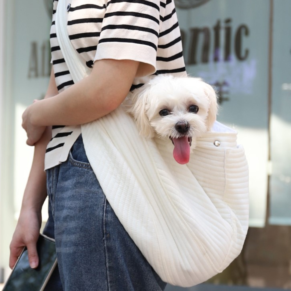 로제티카 반려동물 강아지 고양이 포대기 슬링백 이동가방 산책가방 - 메인 이미지