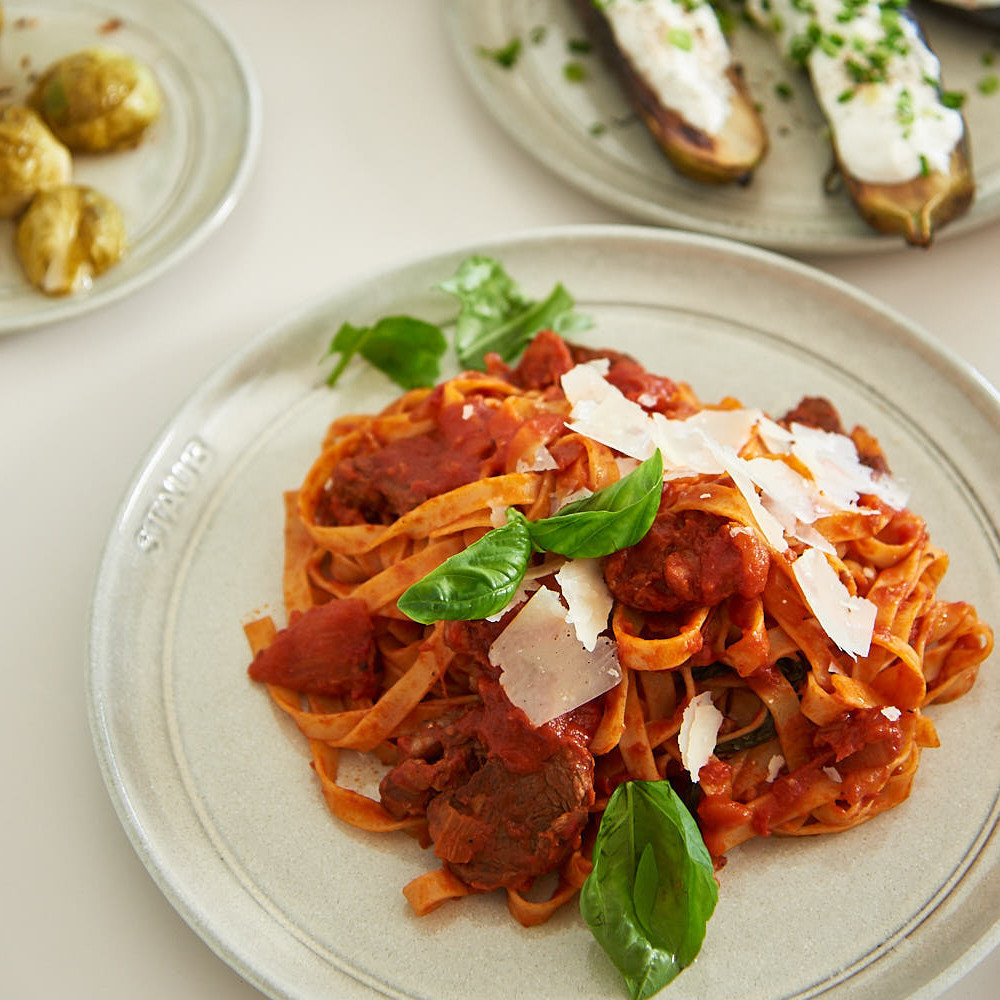 ST40508-028 스타우브 플레이트 화이트 트러플 26cm