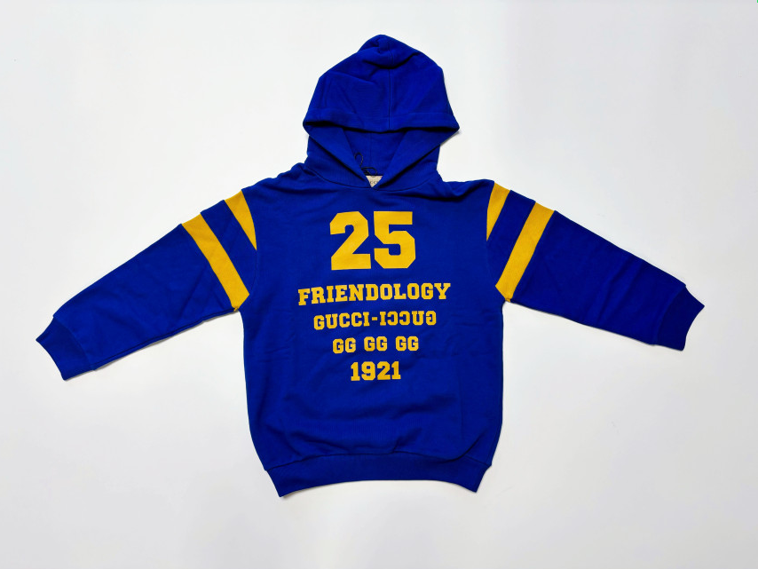 구찌 GUCCI BLKIDS XJDK8 4120 구찌 로고 후드티 - 상품 이미지