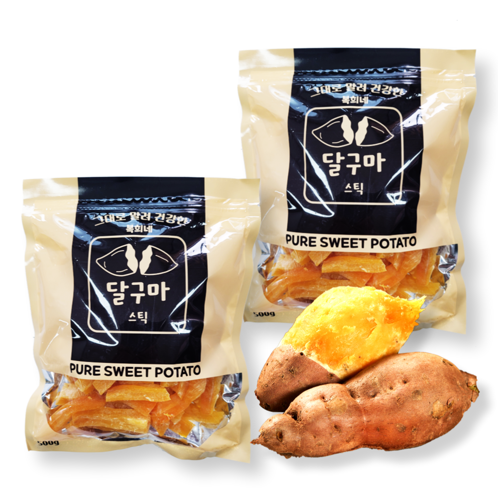 복희네 고구마 강아지간식 달구마 스틱 500g x 2팩(1kg)