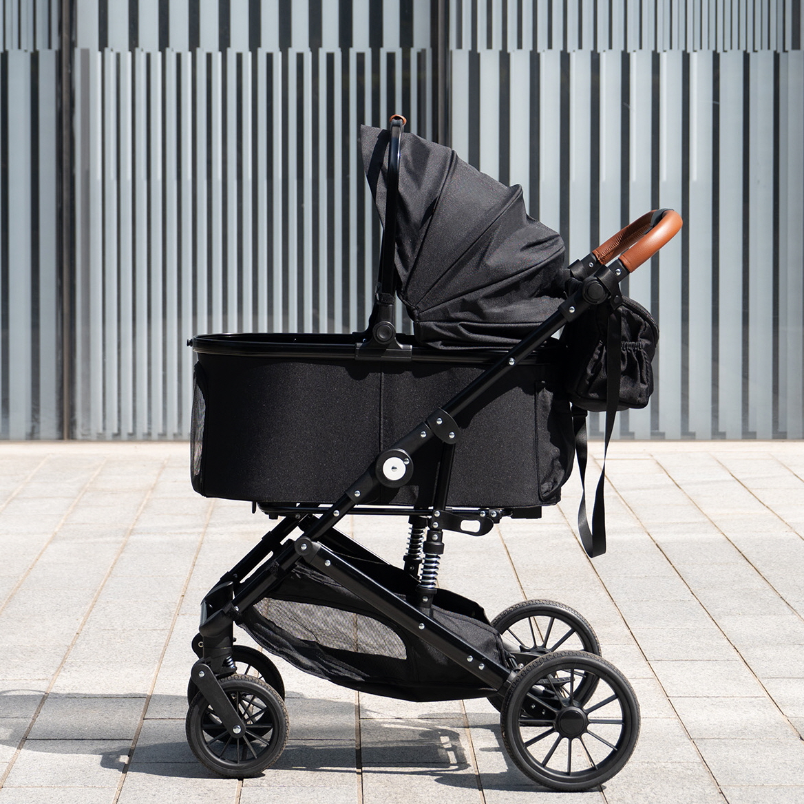 가르르 도기로버 골드 대형 강아지 유모차 개모차 애견 반려견 고양이 대형견 웨건 분리형 유모차