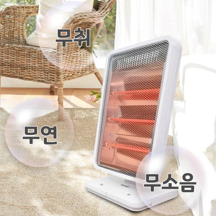 전기스토브 사무실전기난로 전열기 발터치 가정용온열기